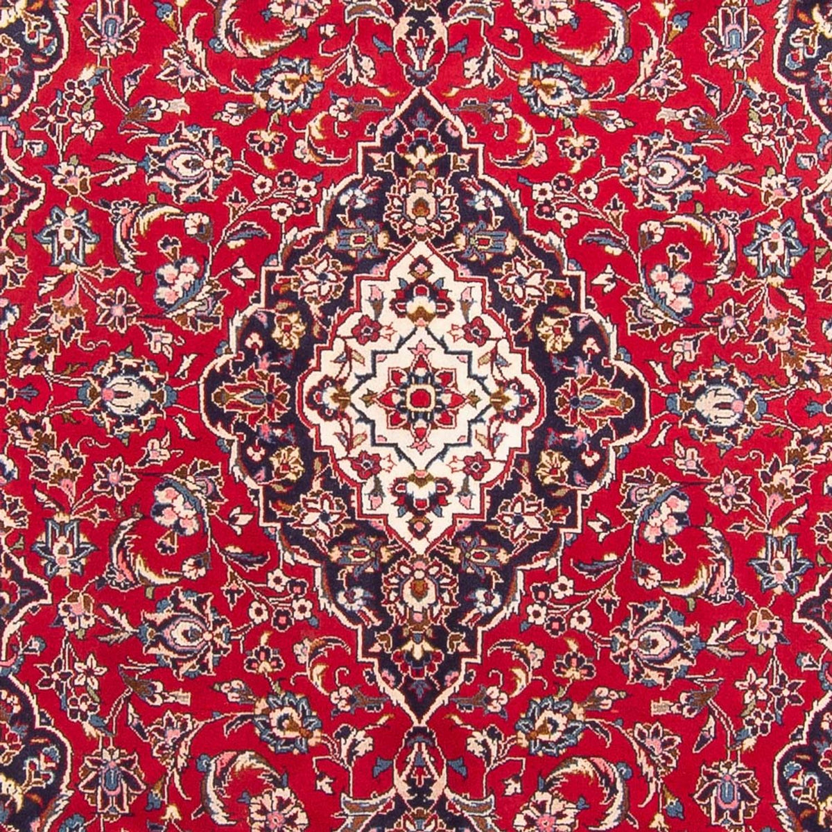 Perser Rug - Keshan - 296 x 194 cm - red
