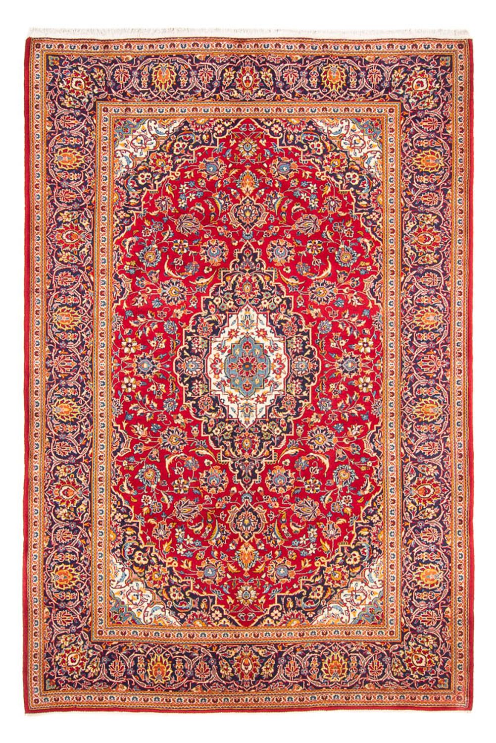 Perser Rug - Keshan - 284 x 202 cm - red