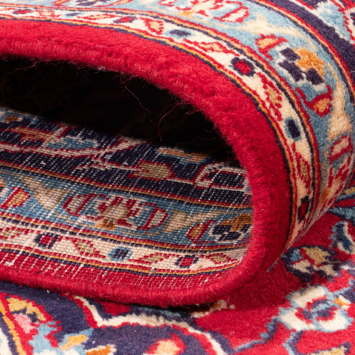 Perser Rug - Keshan - 284 x 203 cm - red