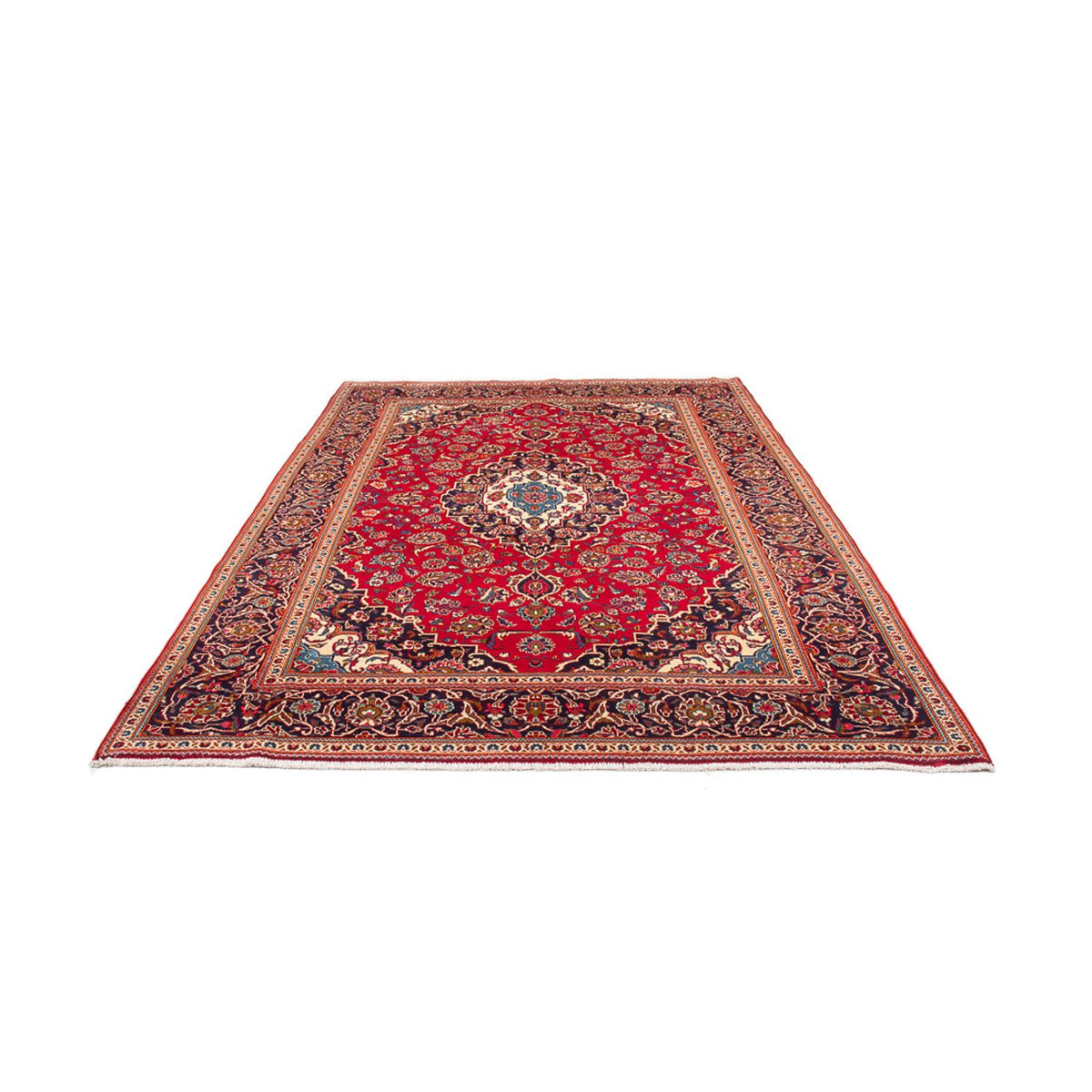 Perser Rug - Keshan - 295 x 196 cm - red