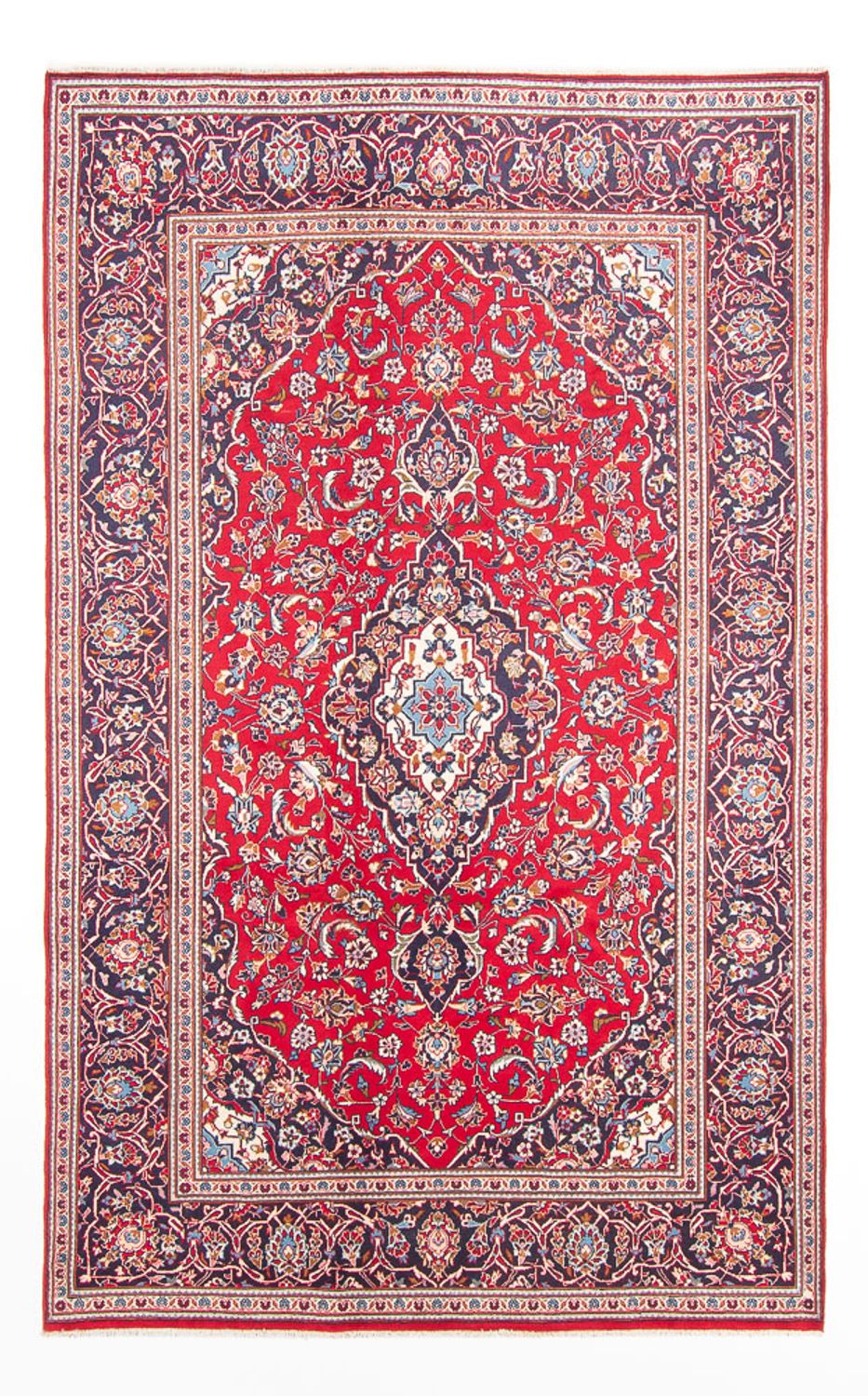 Perser Rug - Keshan - 295 x 197 cm - red