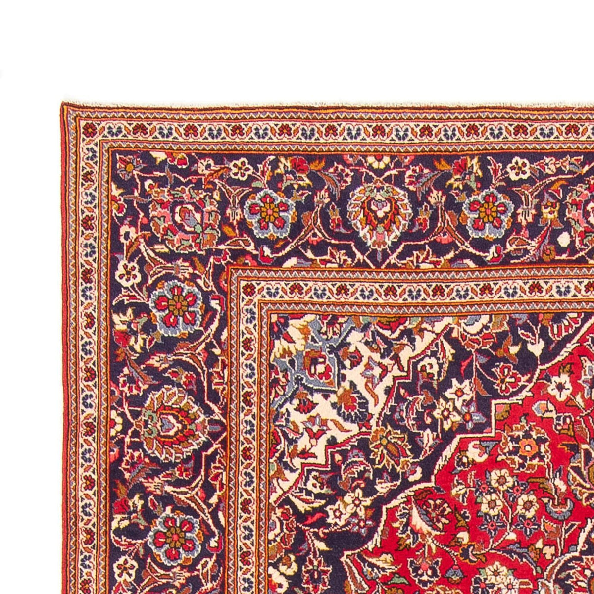 Perser Rug - Keshan - 298 x 196 cm - red