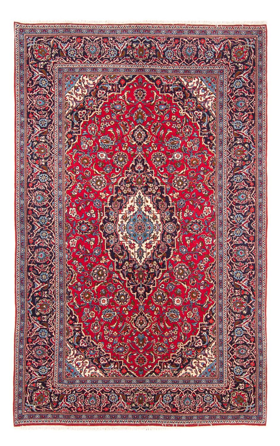 Perser Rug - Keshan - 300 x 195 cm - red