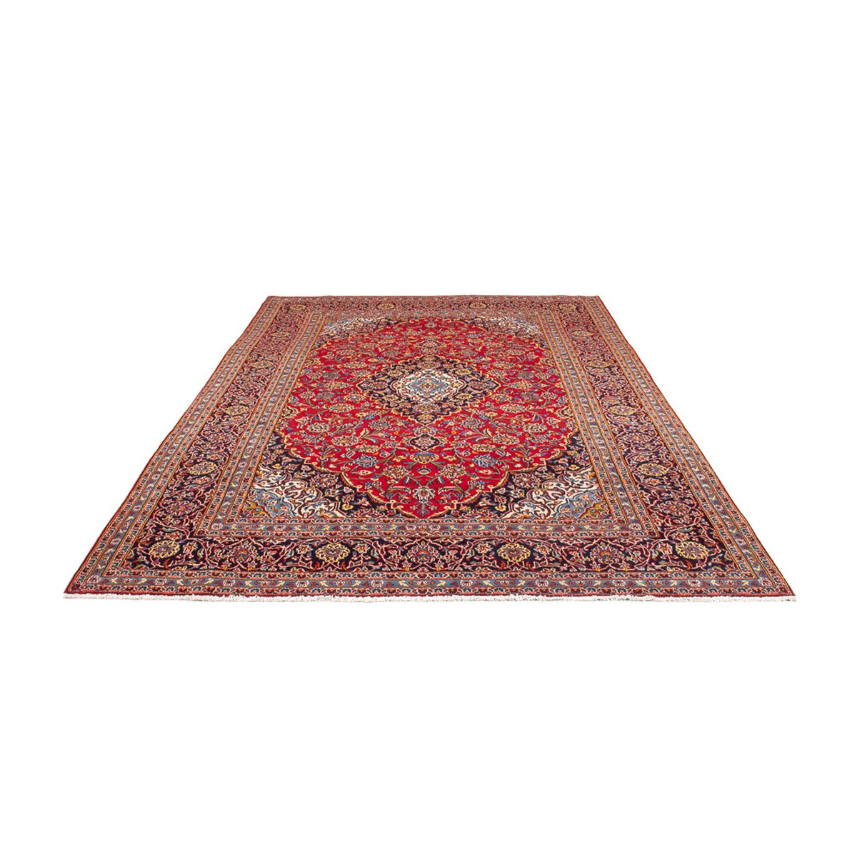 Perser Rug - Keshan - 293 x 200 cm - red
