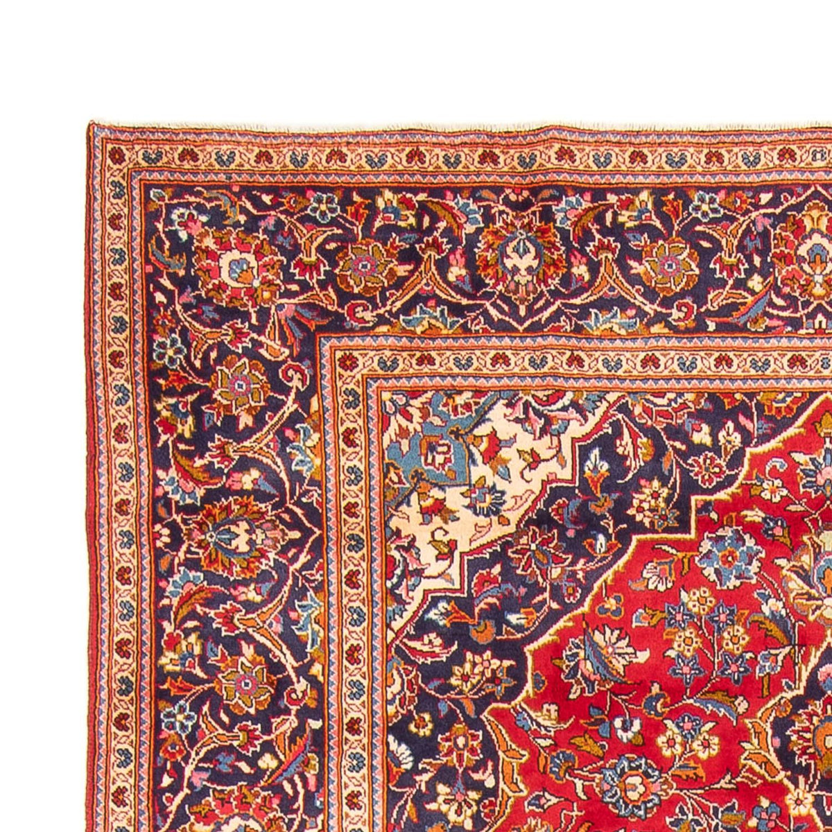 Perser Rug - Keshan - 298 x 198 cm - red