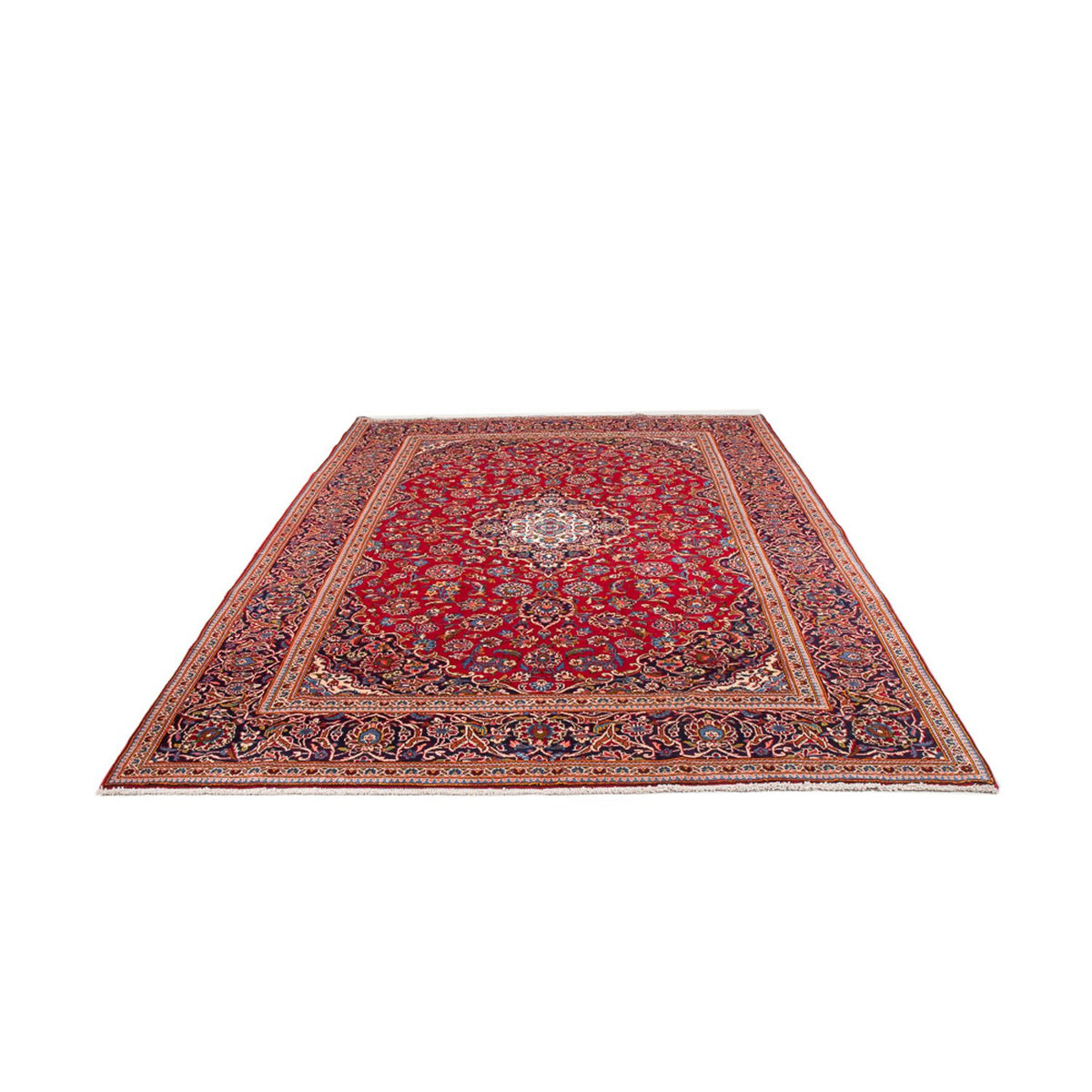 Perser Rug - Keshan - 300 x 197 cm - red