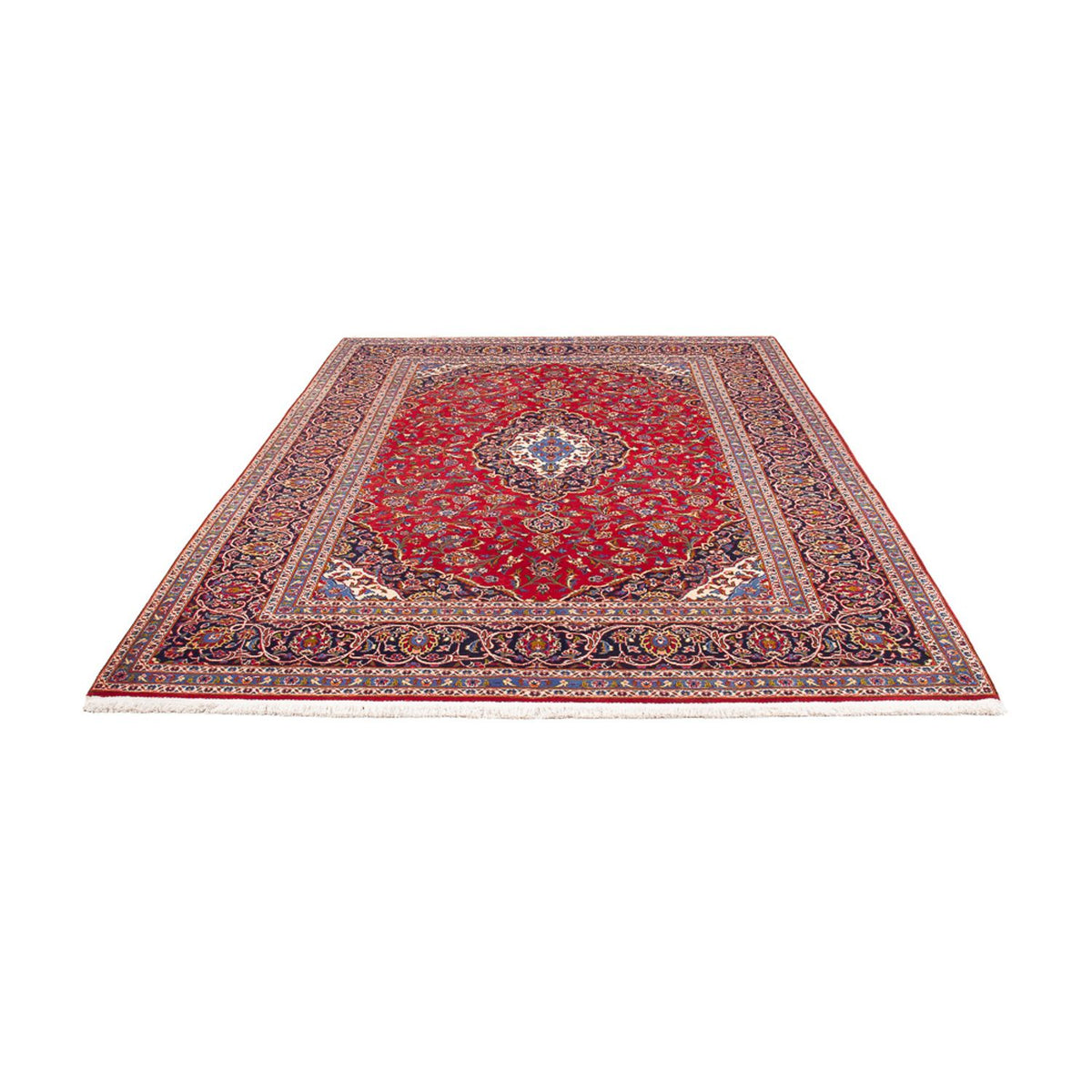 Perser Rug - Keshan - 293 x 202 cm - red