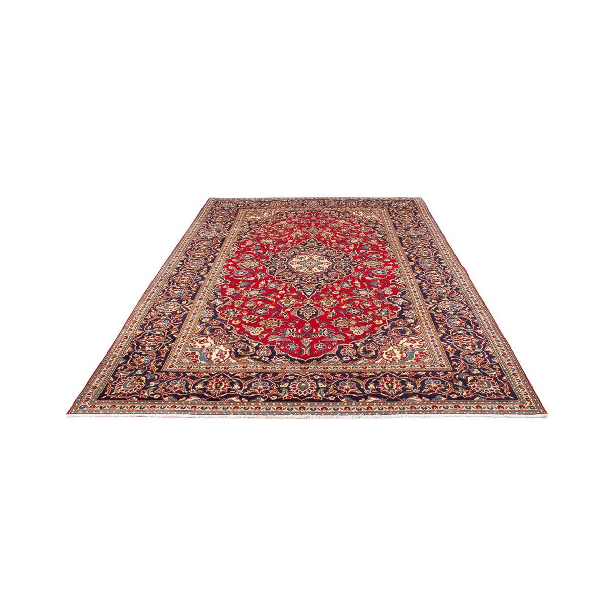 Perser Rug - Keshan - 310 x 192 cm - red
