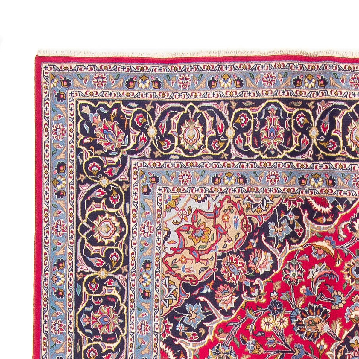 Perser Rug - Keshan - 298 x 200 cm - red