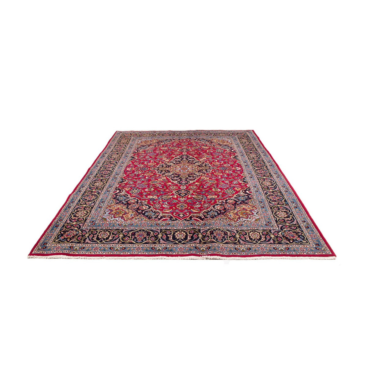 Perser Rug - Keshan - 298 x 200 cm - red