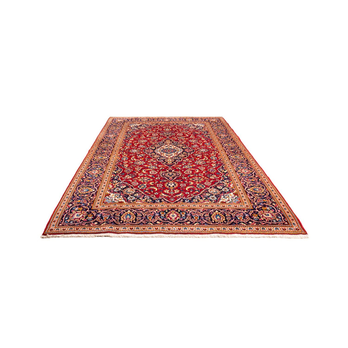 Perser Rug - Keshan - 302 x 198 cm - red