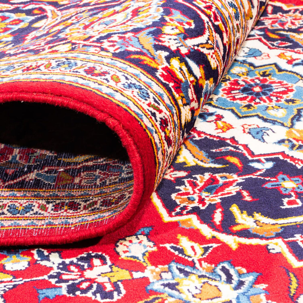 Perser Rug - Keshan - 303 x 198 cm - red