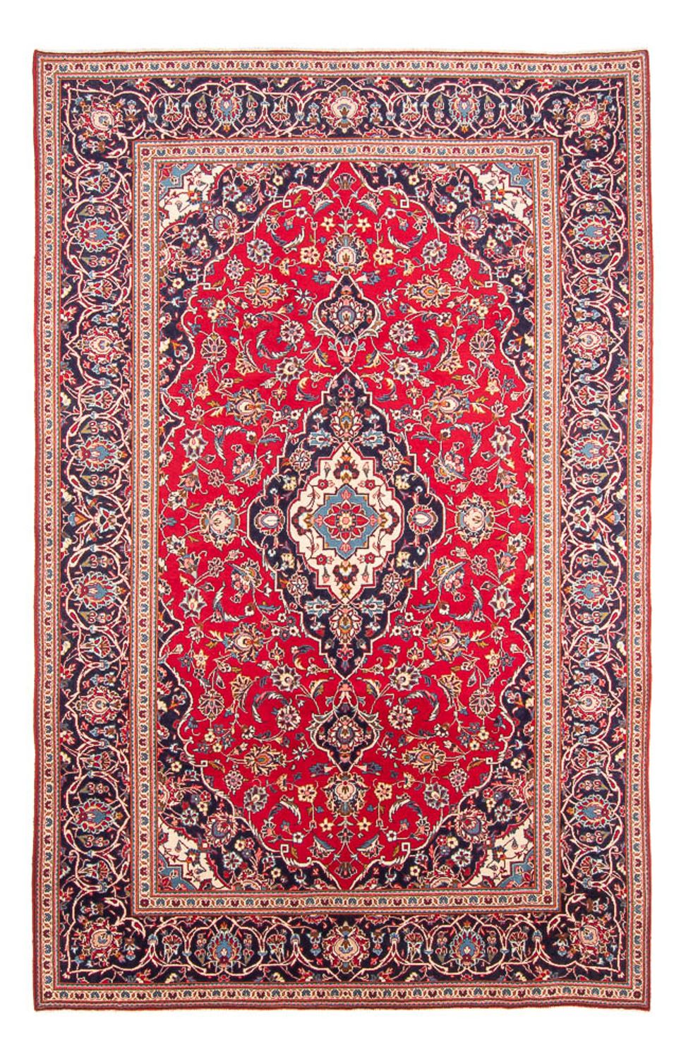 Perser Rug - Keshan - 300 x 200 cm - red