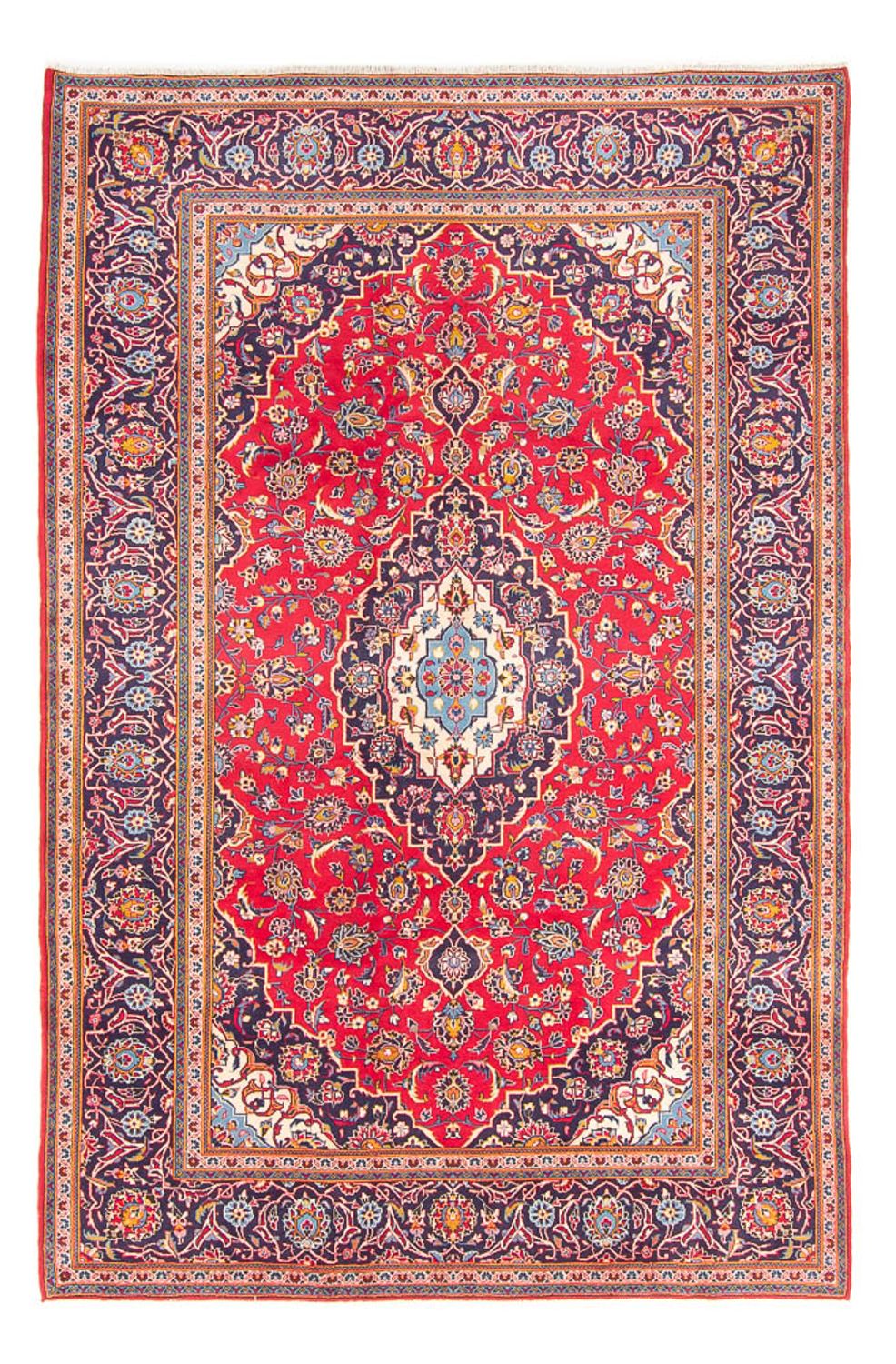 Perser Rug - Keshan - 300 x 200 cm - red