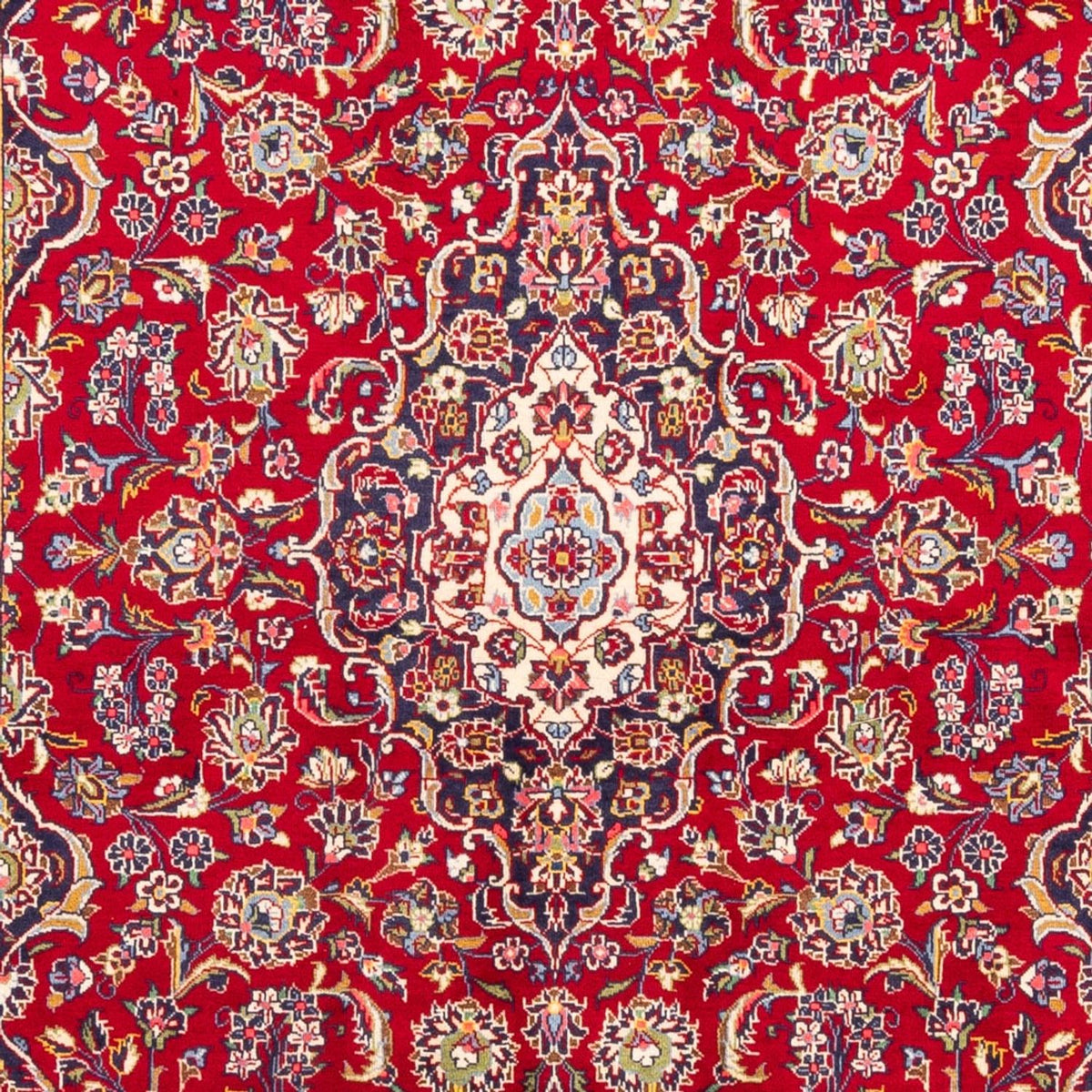 Perser Rug - Keshan - 302 x 200 cm - red