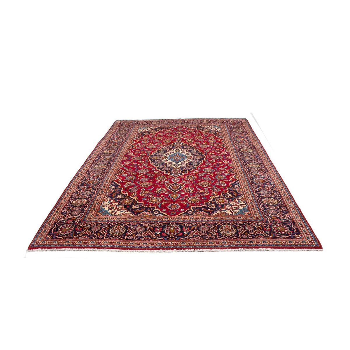 Perser Rug - Keshan - 302 x 200 cm - red