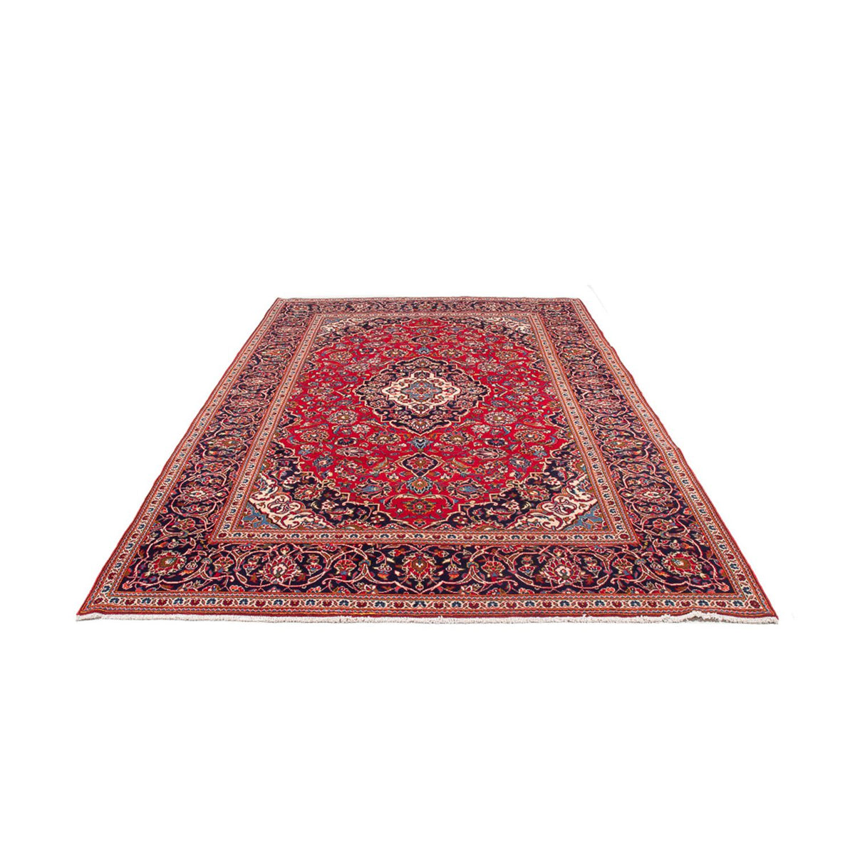 Perser Rug - Keshan - 310 x 195 cm - red