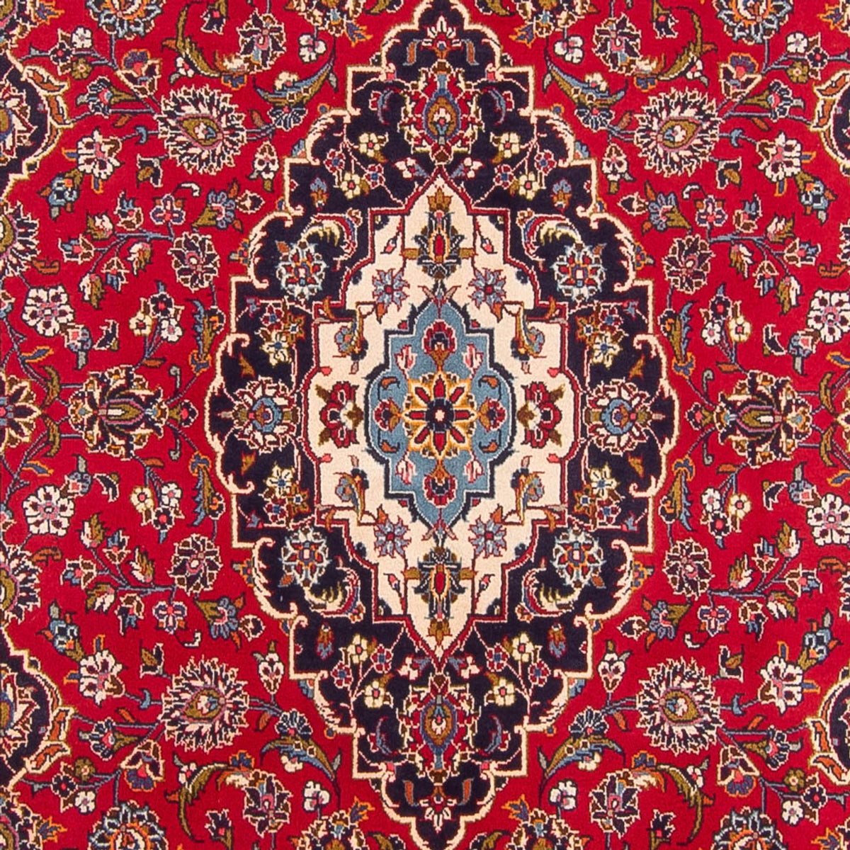 Perser Rug - Keshan - 310 x 196 cm - red