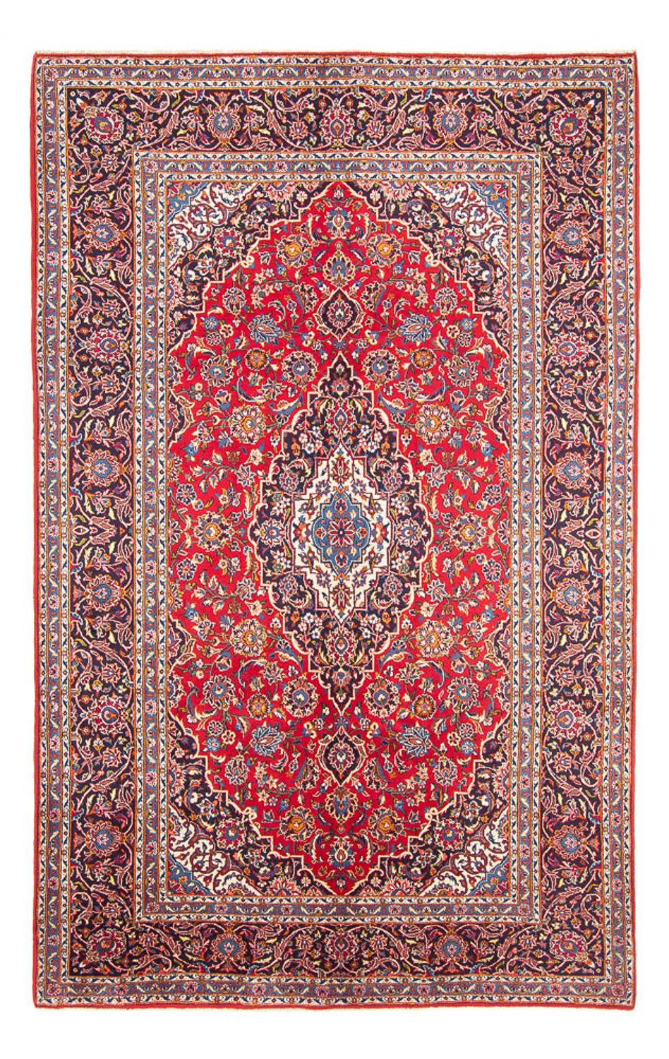 Perser Rug - Keshan - 300 x 203 cm - red