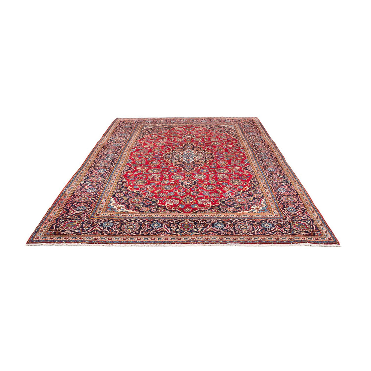 Perser Rug - Keshan - 303 x 202 cm - red