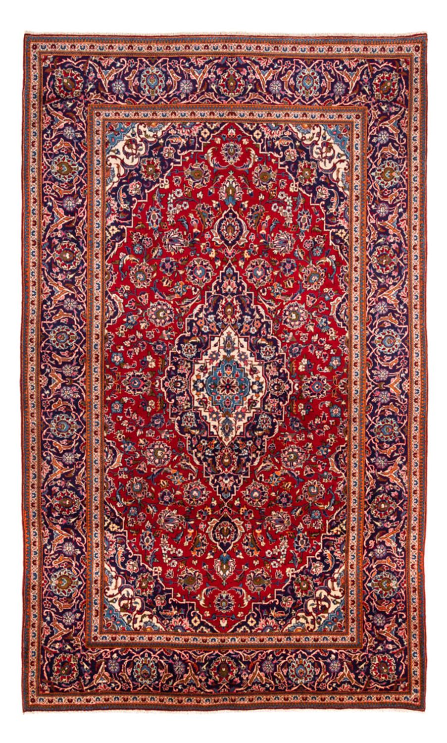 Perser Rug - Keshan - 306 x 200 cm - red