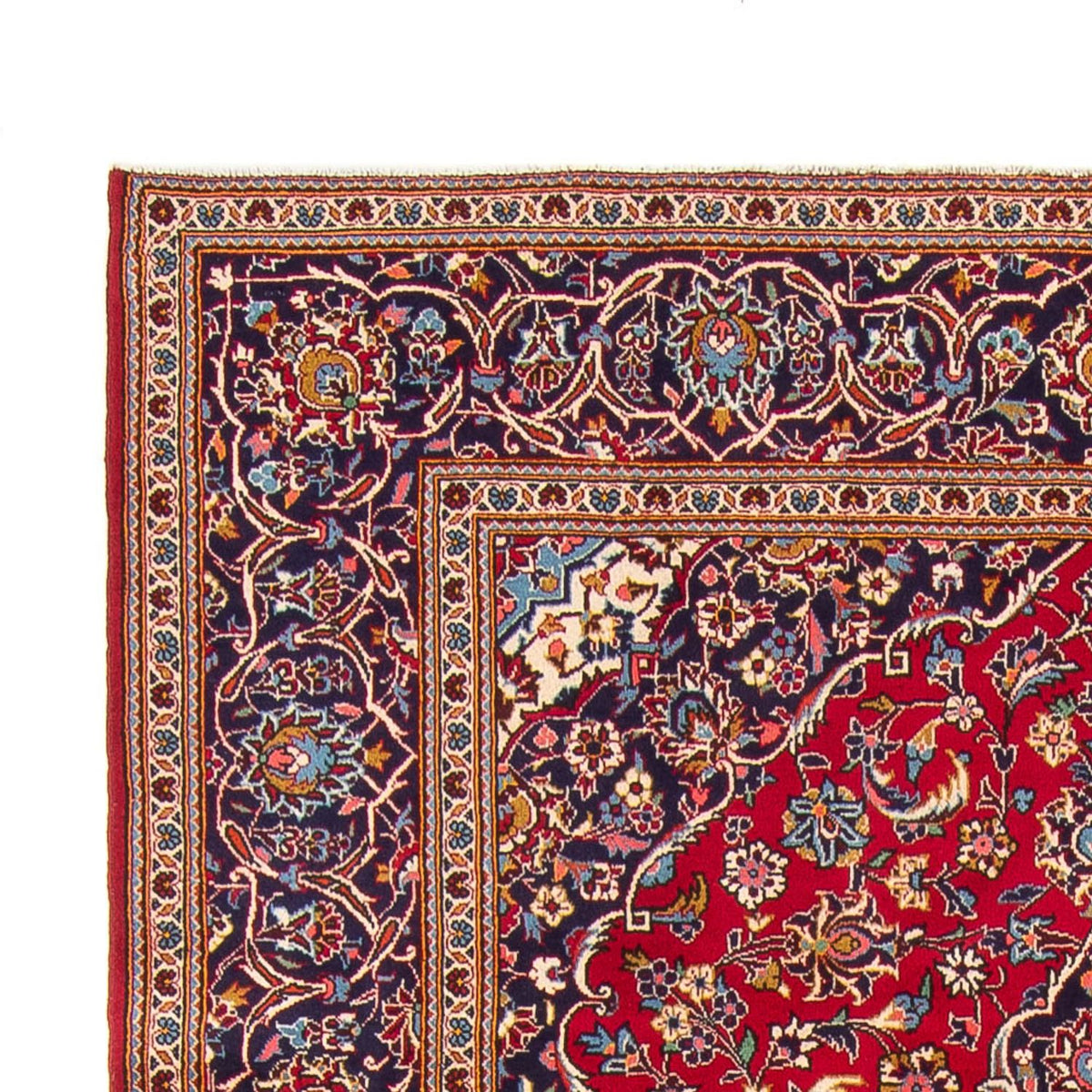 Perser Rug - Keshan - 302 x 203 cm - red