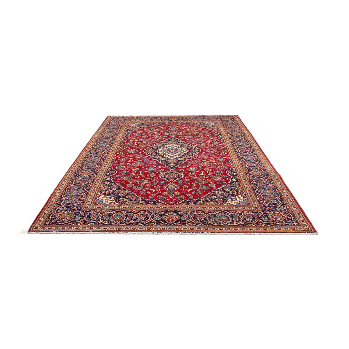 Perser Rug - Keshan - 302 x 203 cm - red