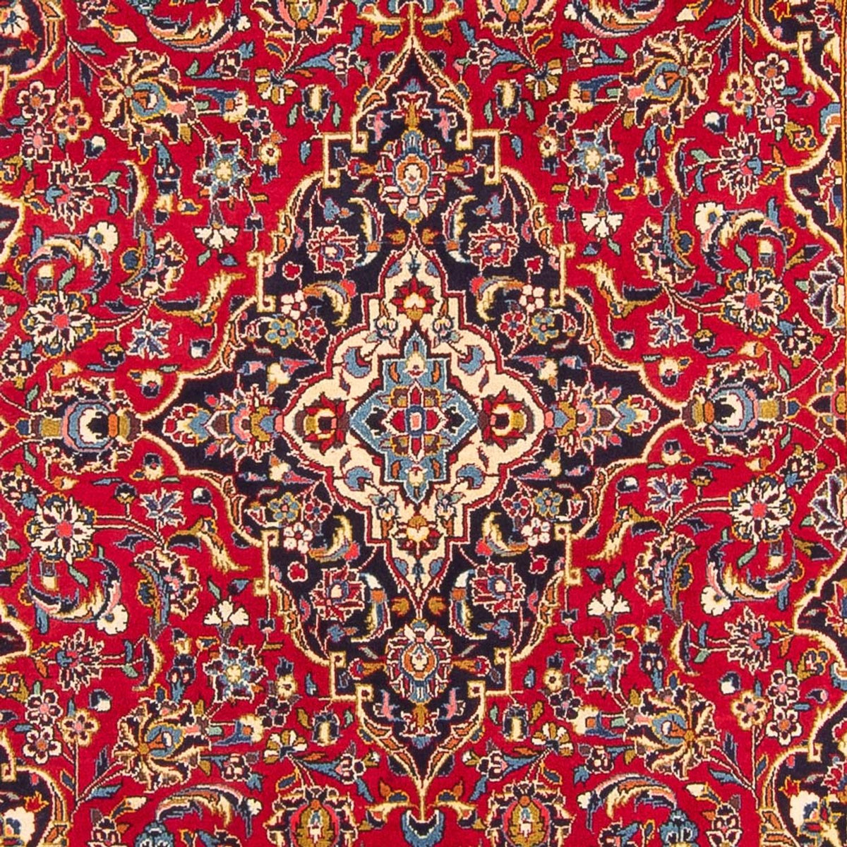 Perser Rug - Keshan - 314 x 197 cm - red