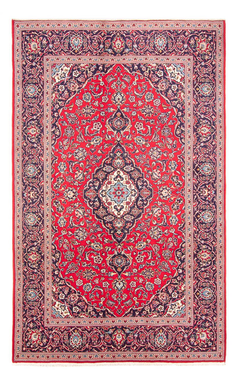 Perser Rug - Keshan - 311 x 200 cm - red