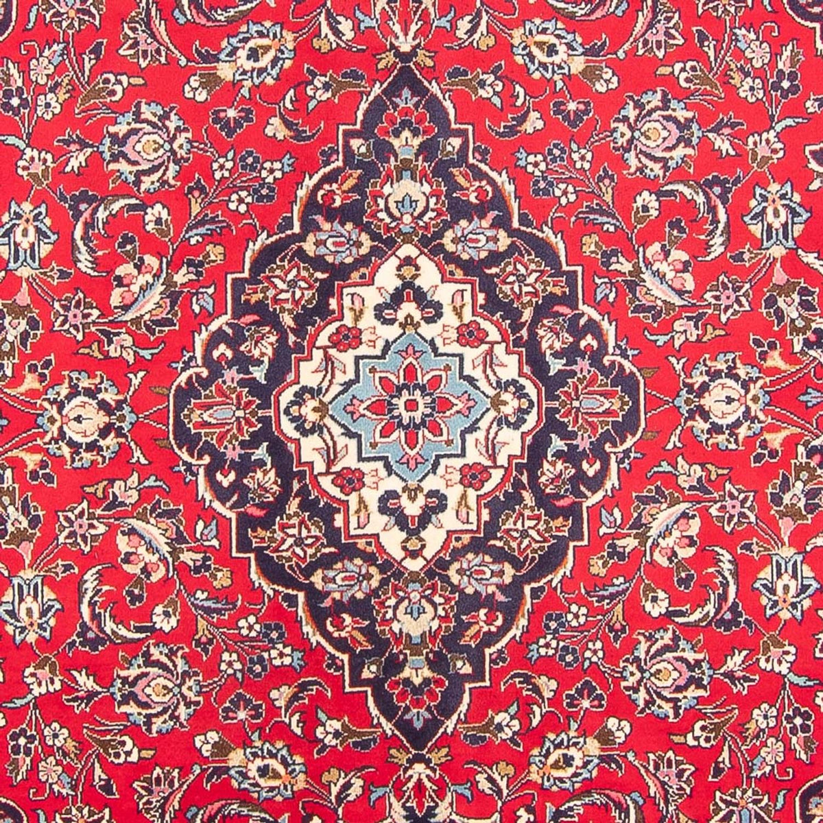 Perser Rug - Keshan - 311 x 200 cm - red