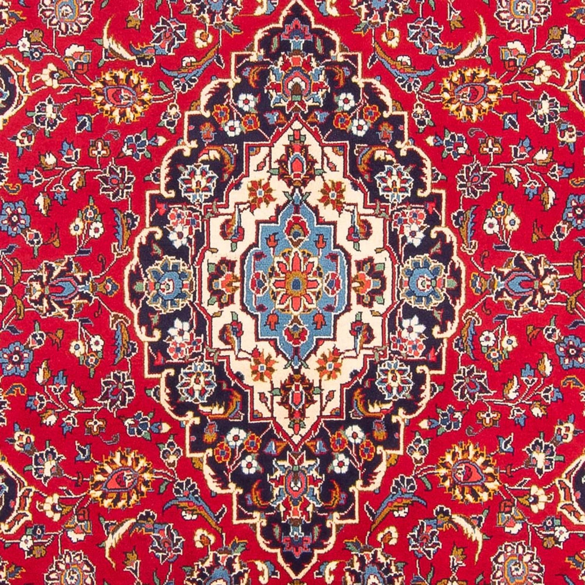 Perser Rug - Keshan - 300 x 208 cm - red