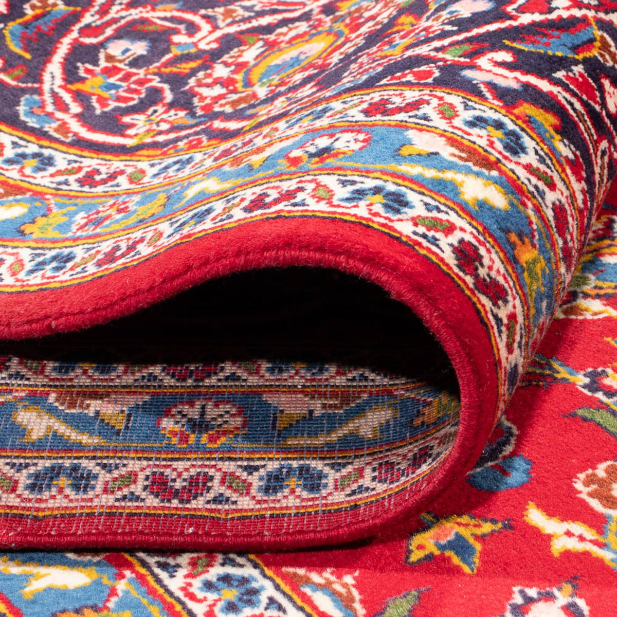 Perser Rug - Keshan square  - 254 x 246 cm - red