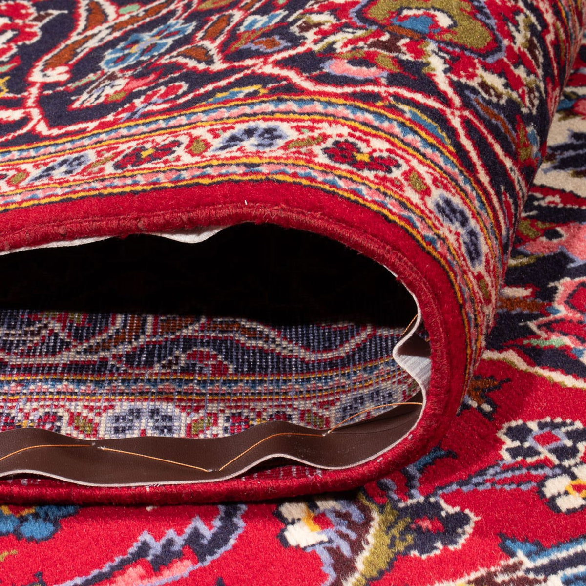 Perser Rug - Keshan - 314 x 200 cm - red