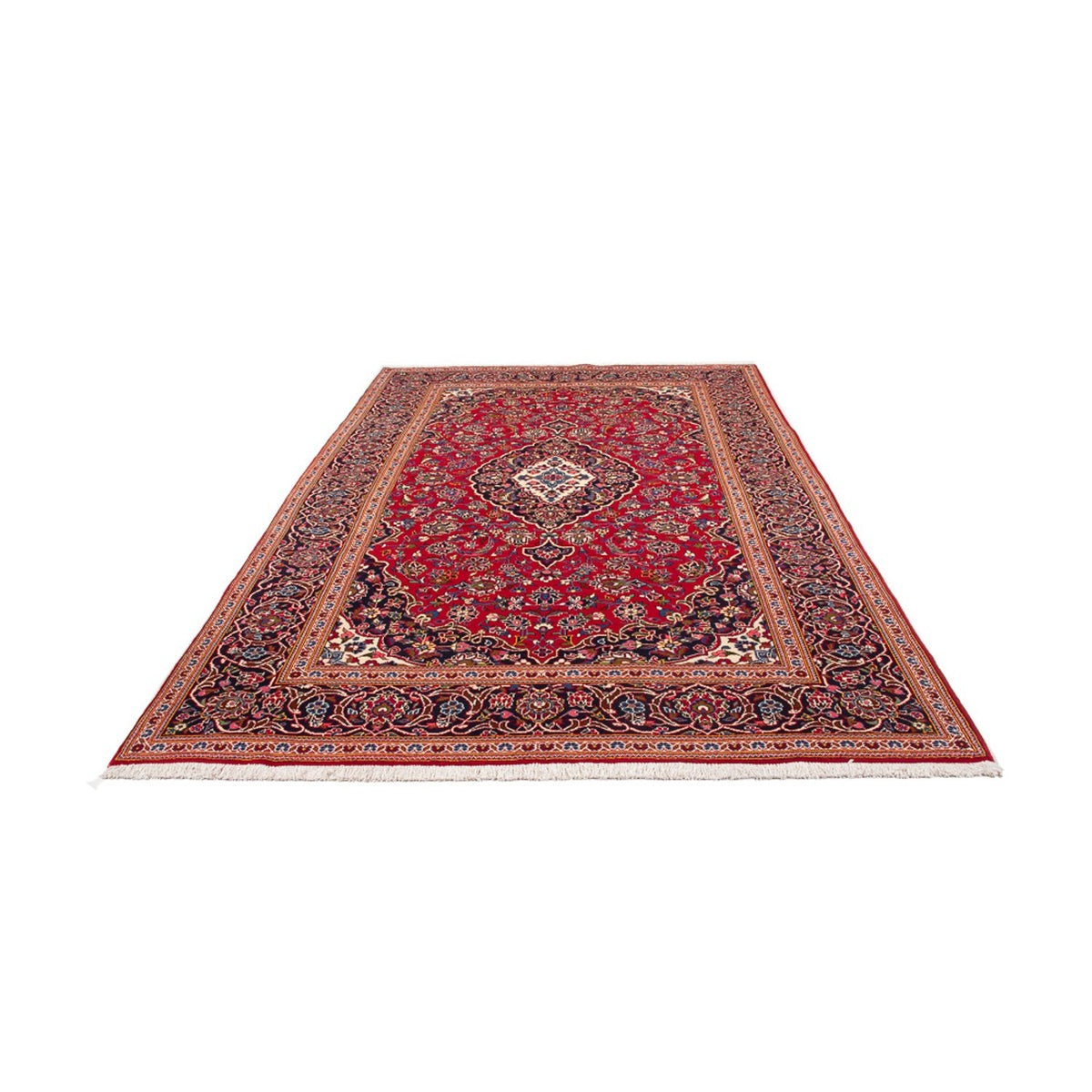 Perser Rug - Keshan - 314 x 200 cm - red