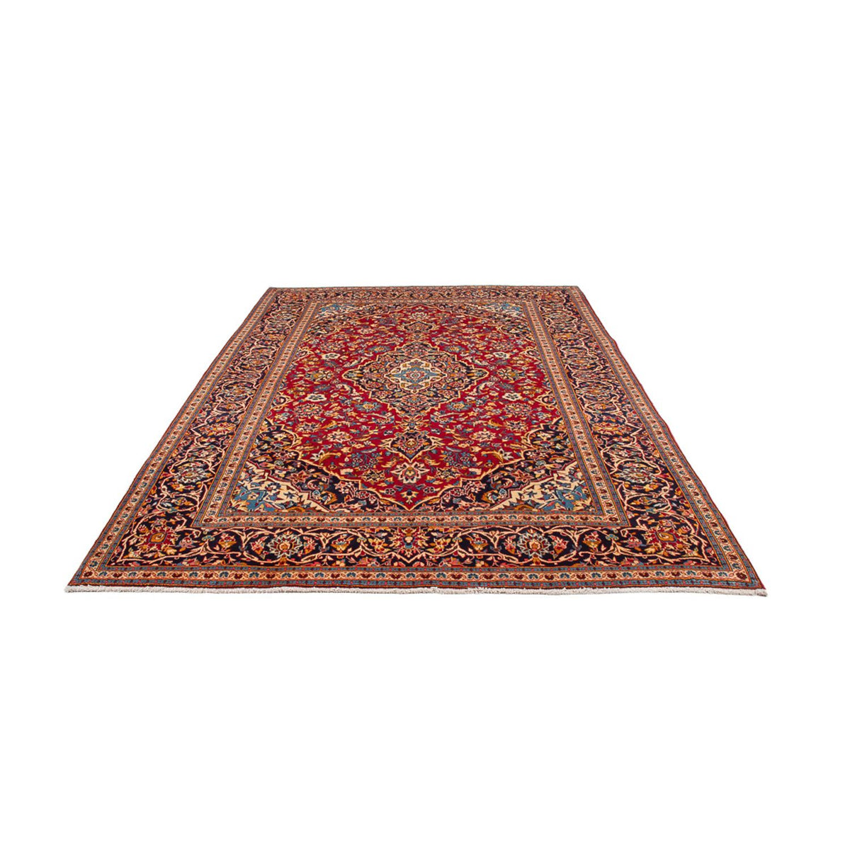 Perser Rug - Keshan - 312 x 202 cm - red