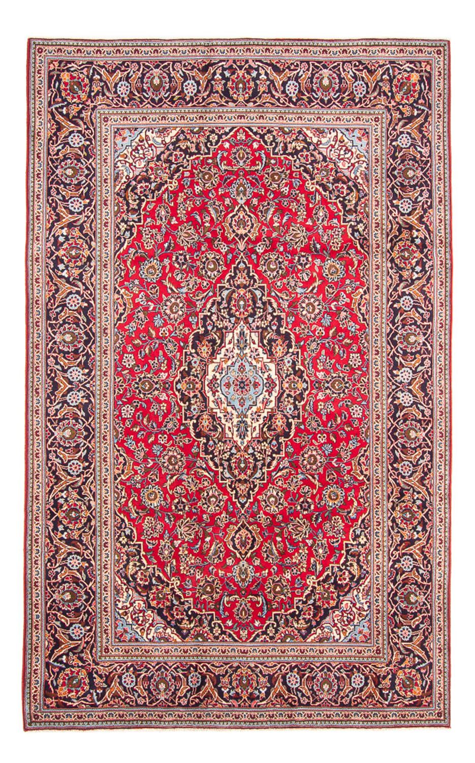 Perser Rug - Keshan - 315 x 200 cm - red