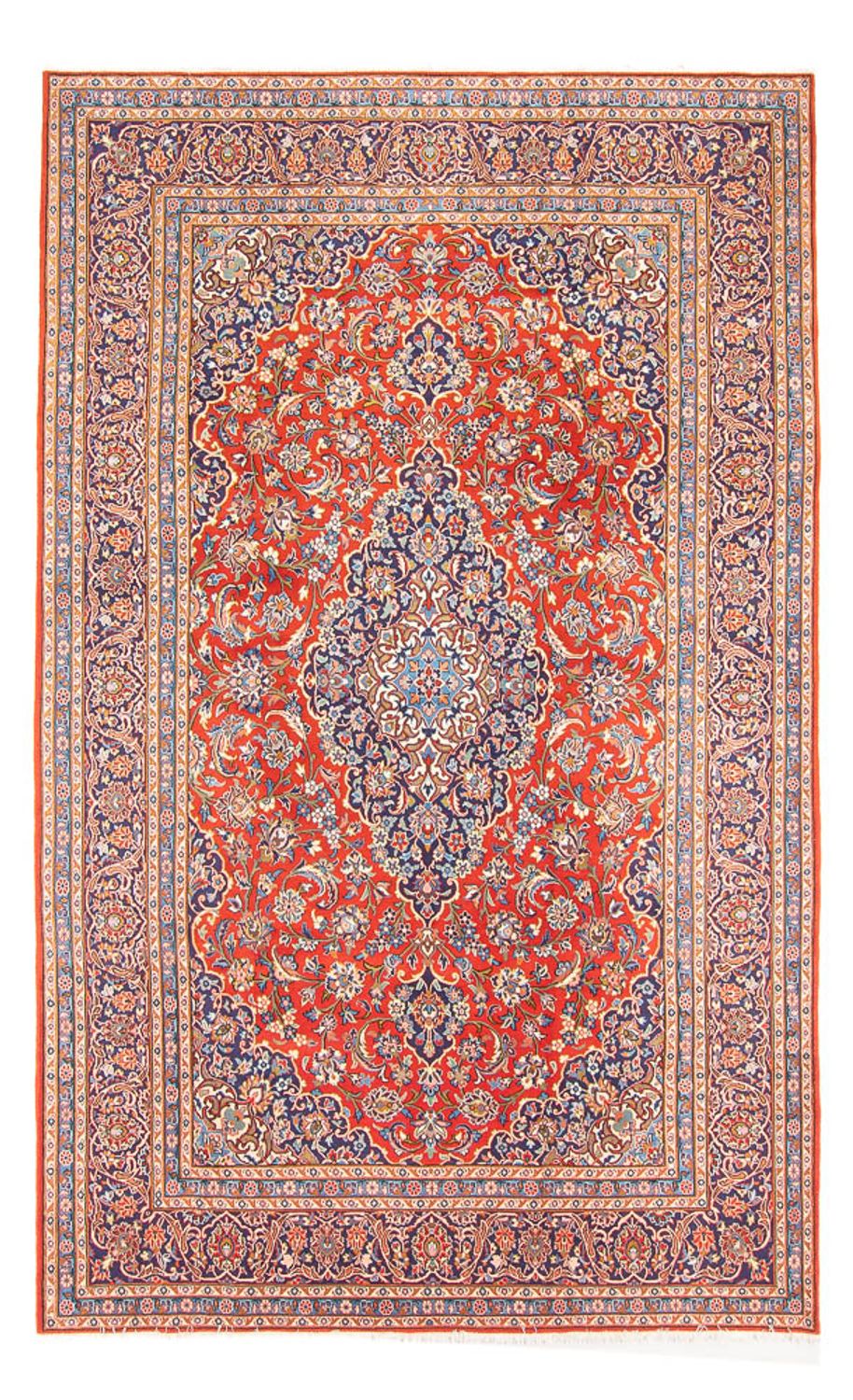 Perser Rug - Keshan - 314 x 202 cm - red