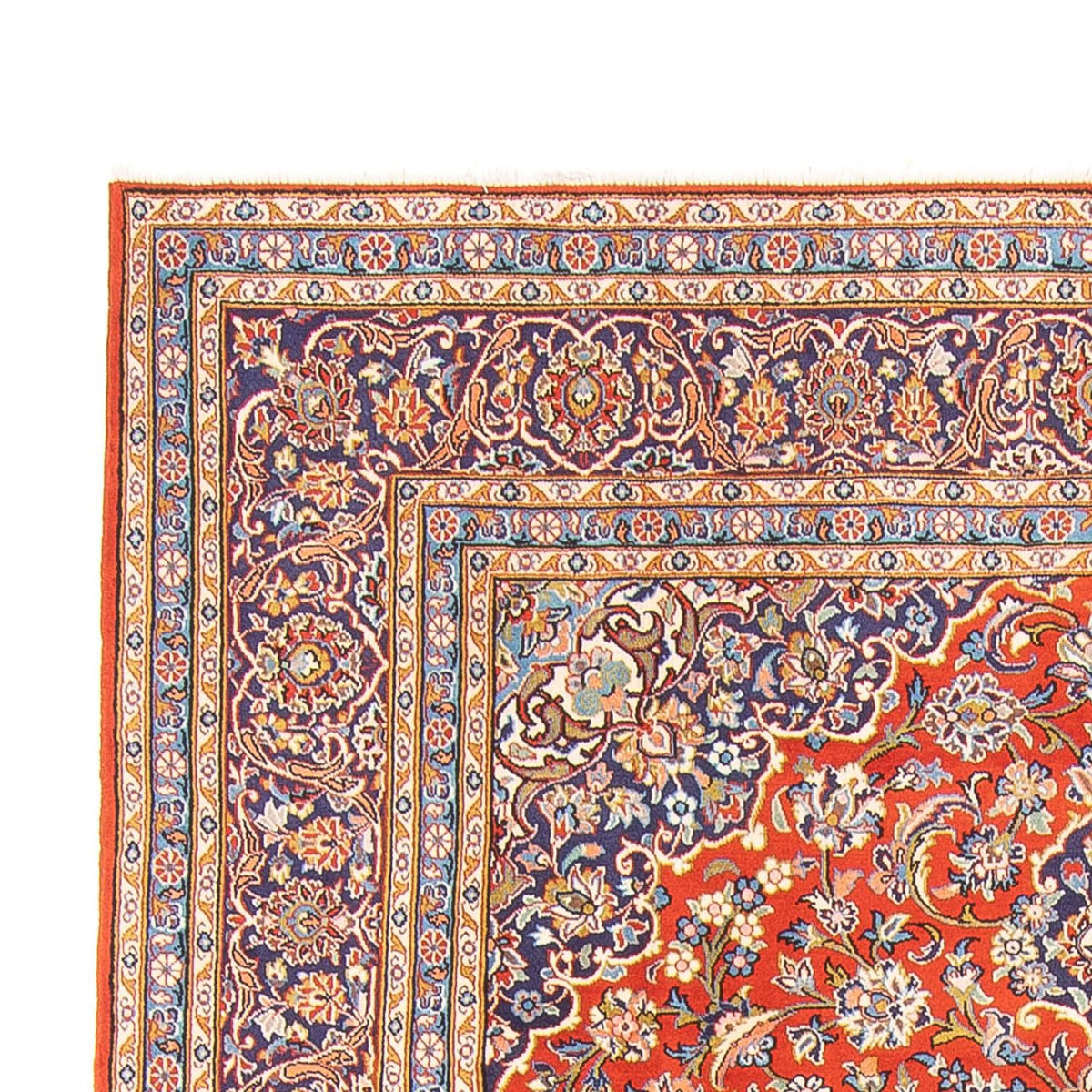 Perser Rug - Keshan - 314 x 202 cm - red