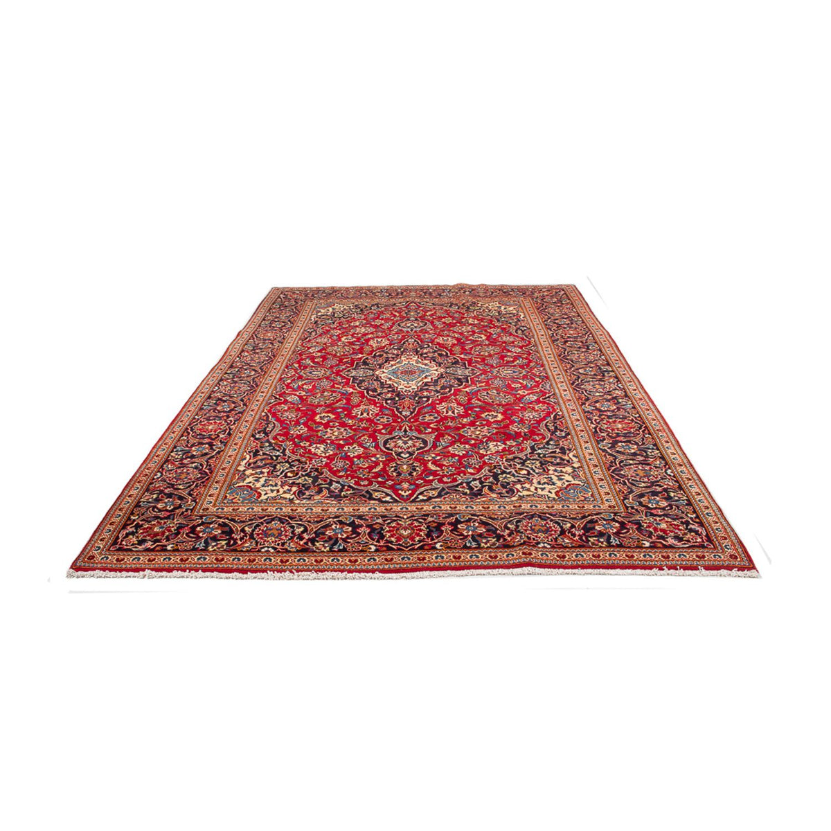 Perser Rug - Keshan - 310 x 205 cm - red