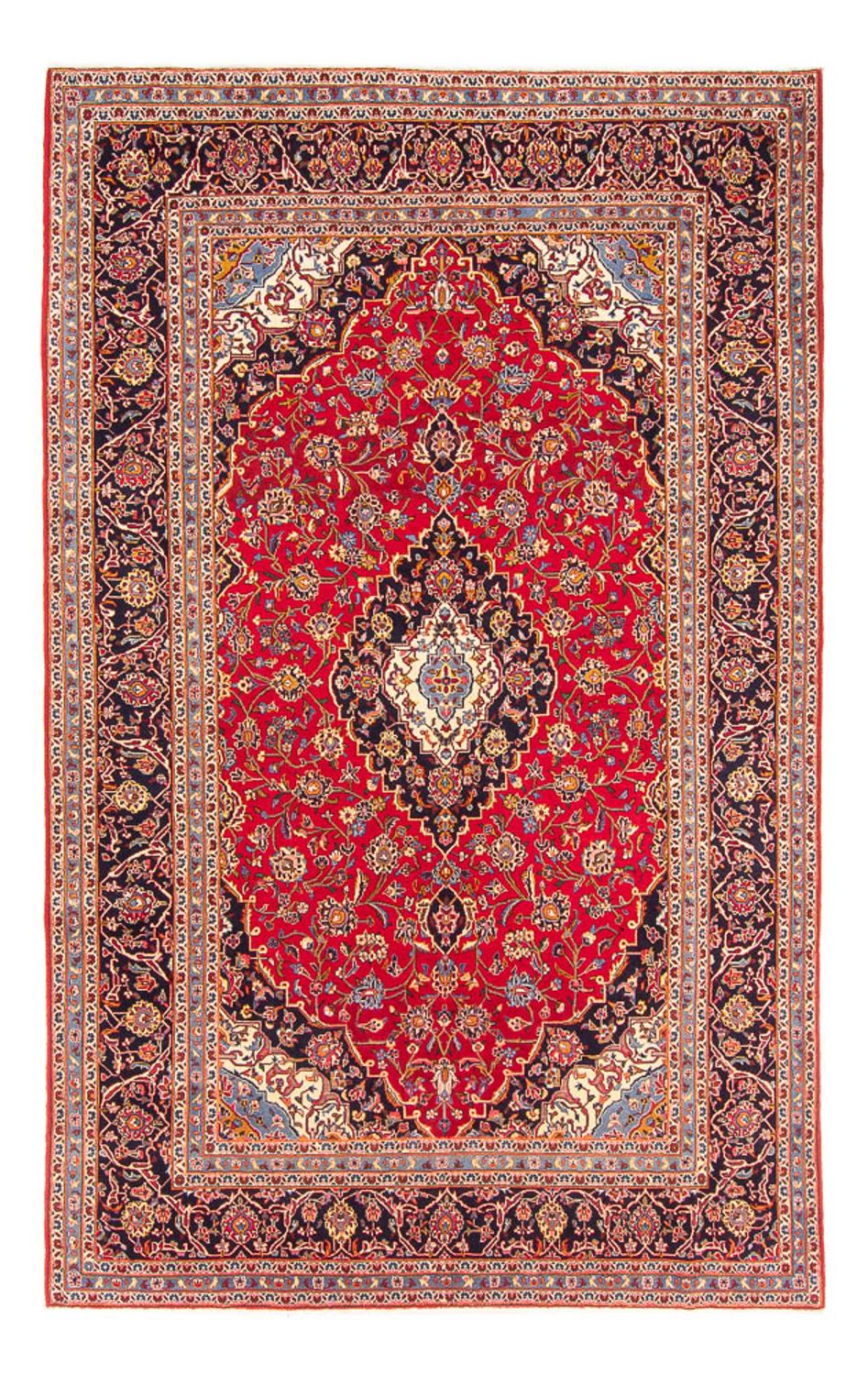 Perser Rug - Keshan - 305 x 209 cm - red