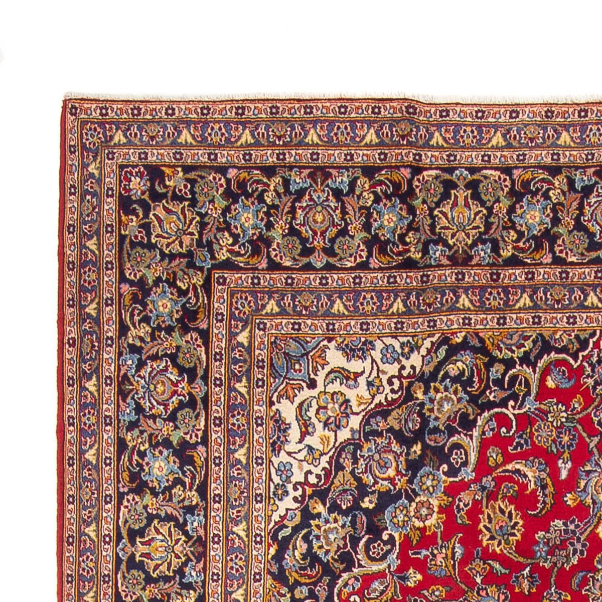 Perser Rug - Keshan - 326 x 209 cm - red