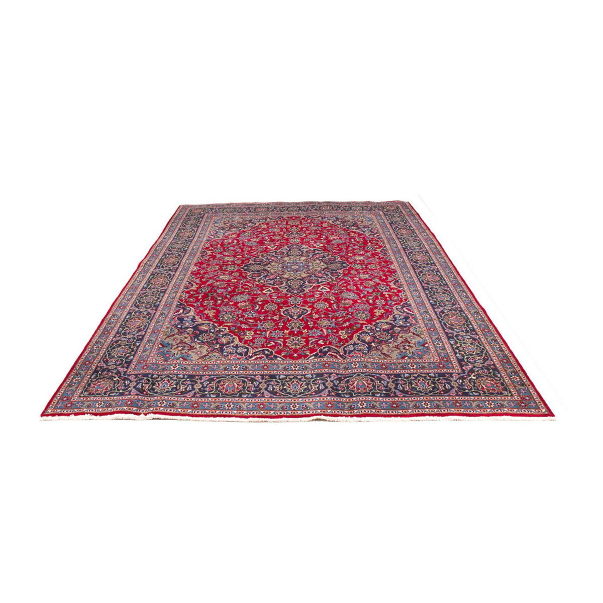 Perser Rug - Keshan - 337 x 240 cm - red