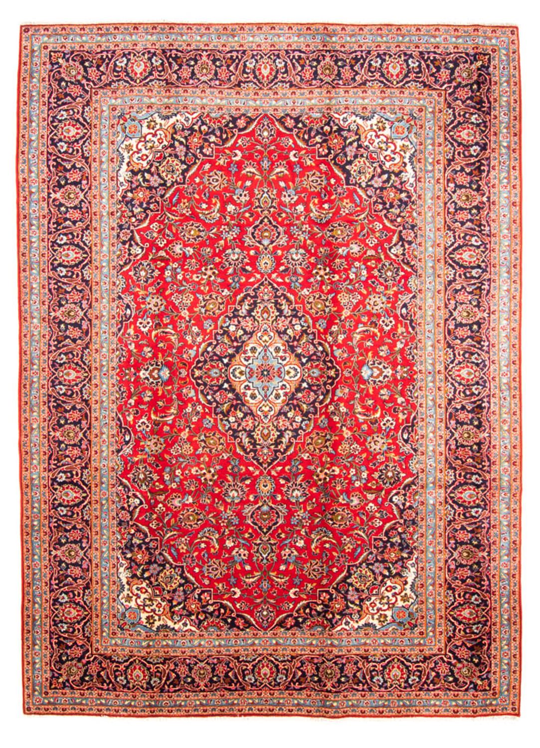 Perser Rug - Keshan - 342 x 242 cm - red