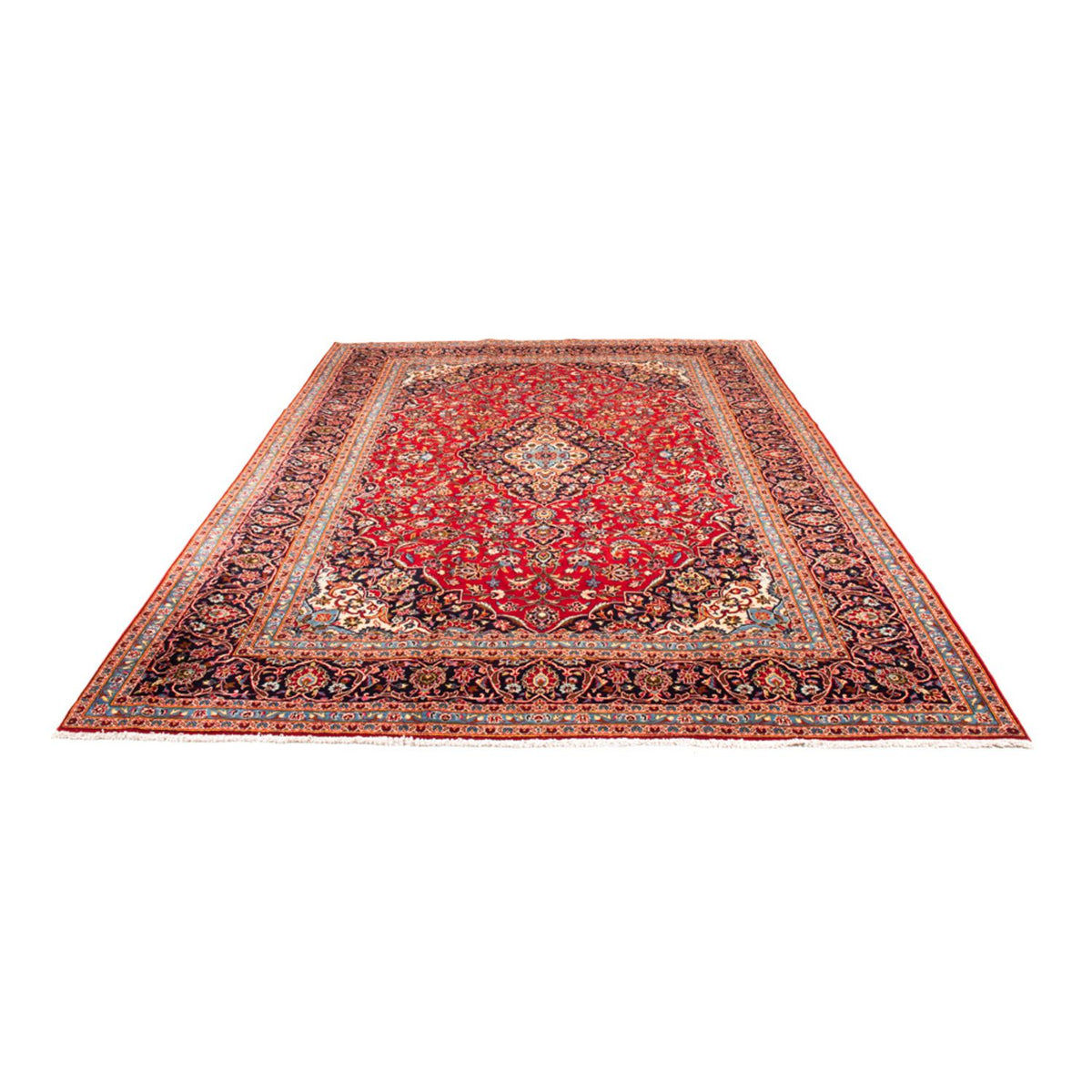Perser Rug - Keshan - 342 x 242 cm - red