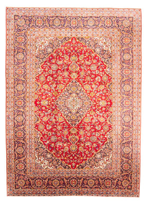 Perser Rug - Keshan - 344 x 243 cm - red