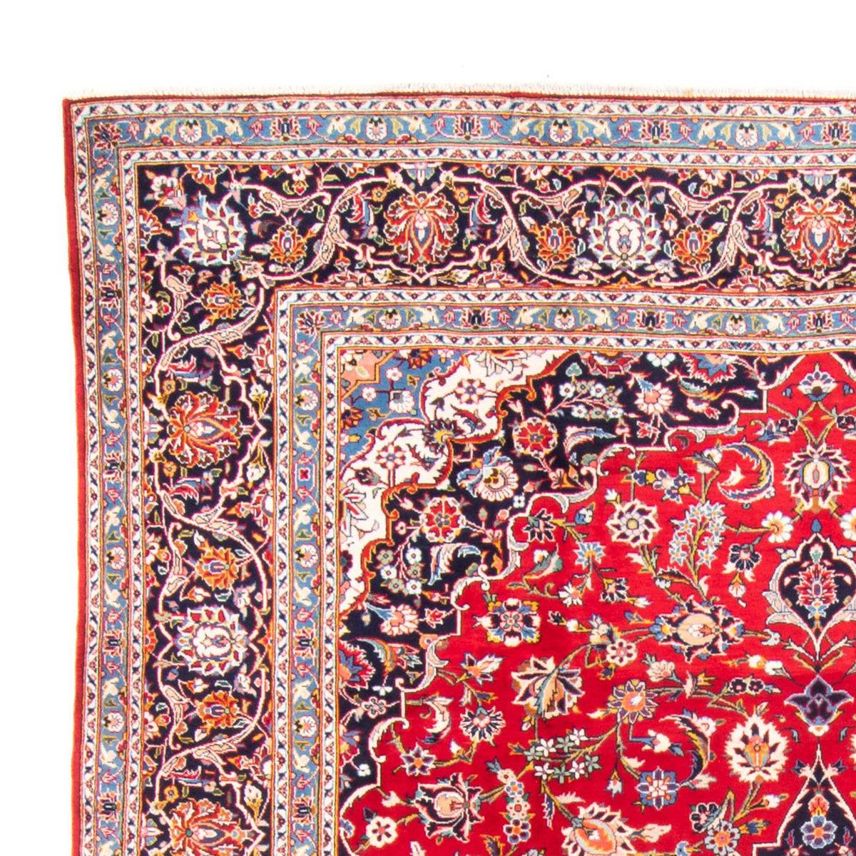 Perser Rug - Keshan - 347 x 242 cm - red