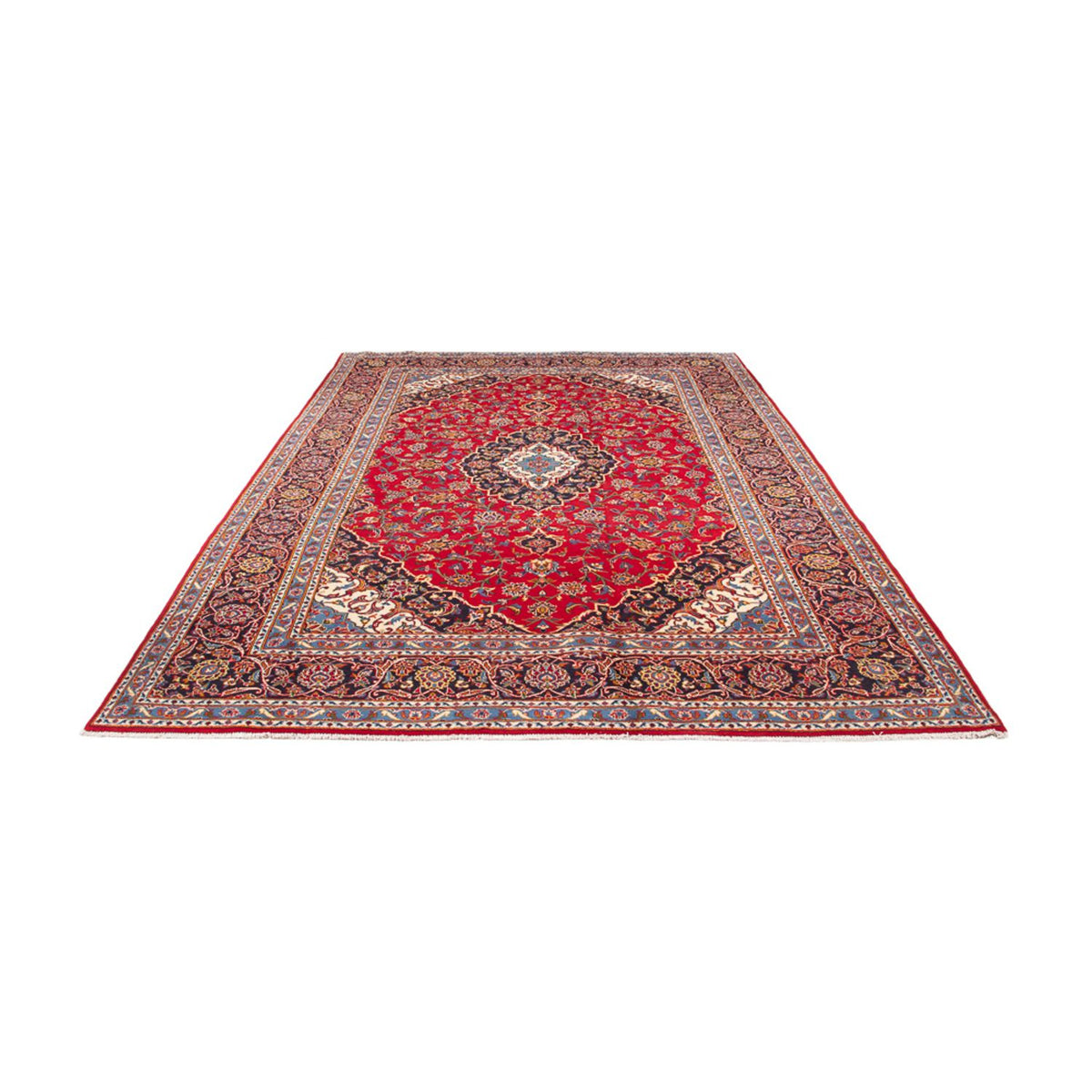 Perser Rug - Keshan - 350 x 240 cm - red
