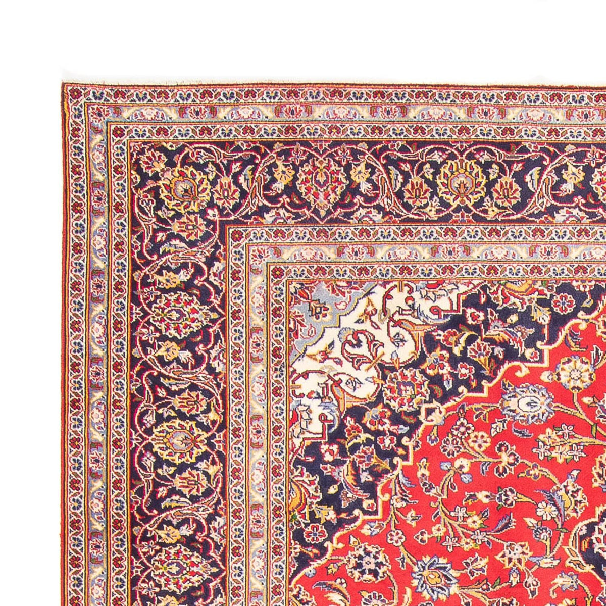 Perser Rug - Keshan - 345 x 244 cm - red