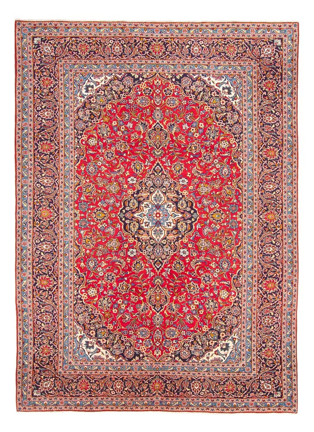 Perser Rug - Keshan - 343 x 247 cm - red