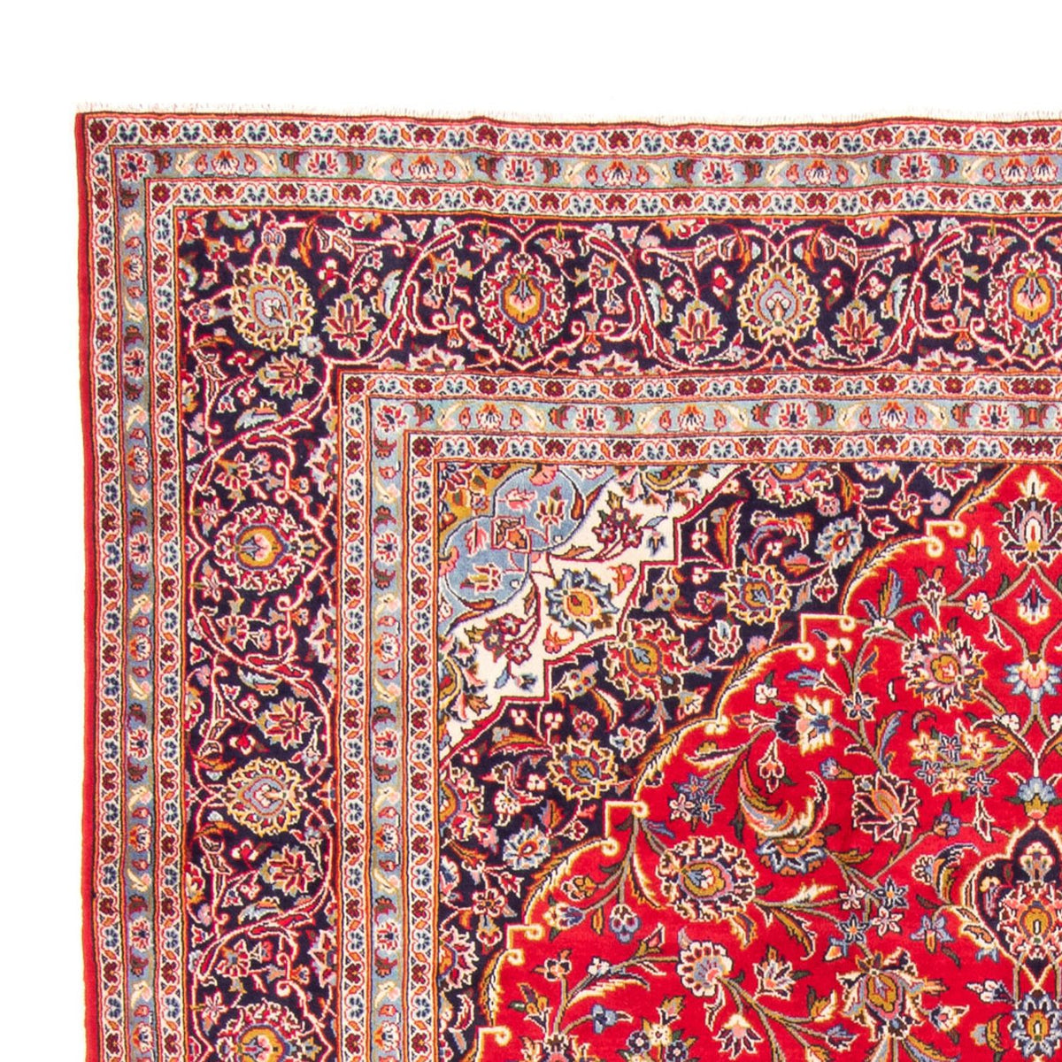 Perser Rug - Keshan - 350 x 243 cm - red